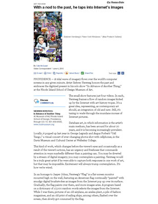 The Boston Globe, June 2010