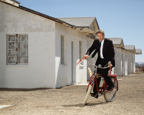 Harrison Ford, Amboy, CA, 2002 